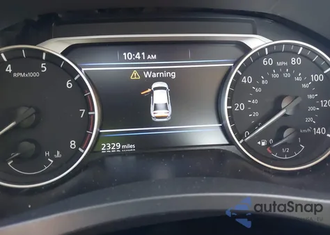 2025 Nissan Altima Sr Fwd из США, поврежденный, VIN 1N4BL4CV4SN358986